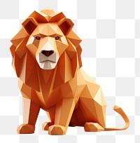 PNG Mammal animal lion art. AI generated Image by rawpixel.