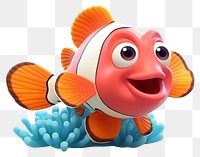 PNG Fish swimming cartoon animal. 