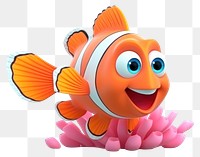 PNG Fish swimming cartoon animal. 