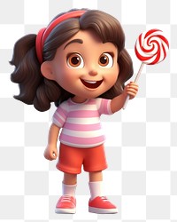 PNG Lollipop smiling cartoon candy. AI generated Image by rawpixel.