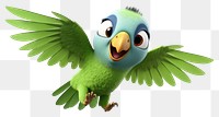 PNG Parakeet cartoon animal parrot. 