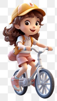 PNG Bicycle vehicle cartoon wheel. AI generated Image by rawpixel.