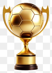 PNG Trophy football sports soccer. 