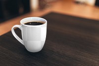 Coffee mug png mockup, transparent design