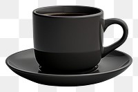 PNG Coffee saucer drink black. 