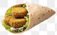 PNG Sandwich falafel bread food. 