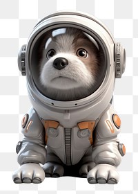 PNG Dog astronaut cartoon animal. 