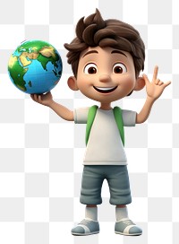 PNG  Cartoon sphere cute white background. AI generated Image by rawpixel.