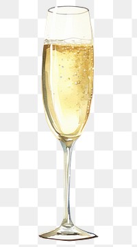 PNG Champagne drink glass wine. 