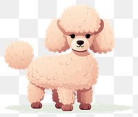 PNG Poodle mammal animal pet. 