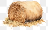 PNG Hay agriculture harvest straw. AI generated Image by rawpixel.