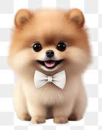 PNG Dog pomeranian mammal animal. AI generated Image by rawpixel.