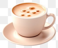 PNG Cup coffee saucer latte. 