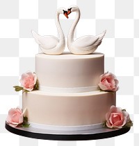 PNG Wedding cake dessert food. AI generated Image by rawpixel.