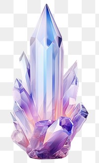 PNG Crystal gemstone amethyst mineral. 