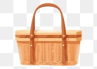 PNG Basket handbag picnic basket accessories. 