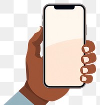 PNG Holding phone hand photographing