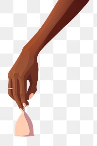 PNG Hand holding origami balloon. AI generated Image by rawpixel.