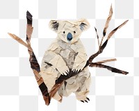 PNG Art animal craft koala. 