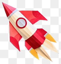 PNG Art origami rocket paper. 