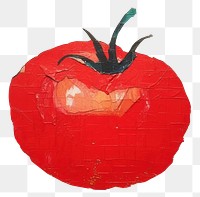 PNG Tomato food art creativity. AI generated Image by rawpixel.