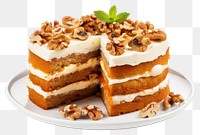 PNG Cake dessert walnut cream. 