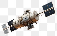 PNG Satellite space white background architecture. AI generated Image by rawpixel.