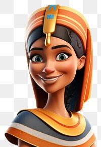 PNG Cartoon toy representation portrait. 