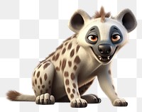 PNG Hyena wildlife cartoon animal. AI generated Image by rawpixel.