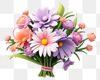 PNG Flower plant daisy art. AI generated Image by rawpixel.