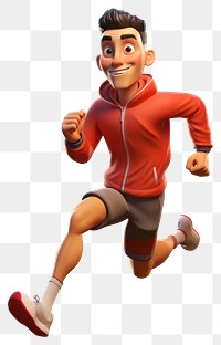 PNG Running cartoon male  