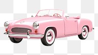 PNG Convertible vehicle pink car