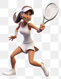 PNG Tennis sports racket player. 