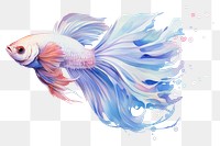 PNG Fish animal white background underwater. 