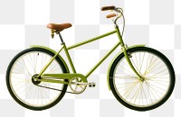 PNG Bicycle vehicle wheel green. 