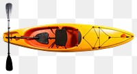 PNG Vehicle kayak canoe boat. AI generated Image by rawpixel.