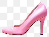 PNG Shoe footwear pink pink background. 