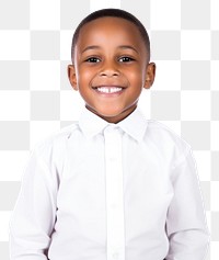 PNG Portrait shirt child smile. 