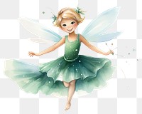PNG Flying fairy cute toy. 