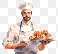 PNG Chef uniform bread adult. 