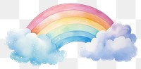 PNG Rainbow nature cloud sky