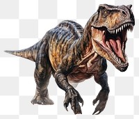 PNG Dinosaur animal t-rex aggression. 