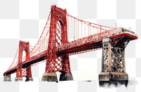 PNG Architecture bridge engineering cityscape. AI generated Image by rawpixel.