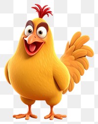 PNG  Chicken poultry cartoon animal. 