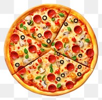 PNG Pizza food transparent background mozzarella. 