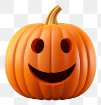 PNG Pumpkin halloween vegetable cartoon. 