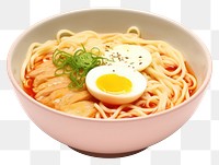 PNG Egg ramen food meal. AI generated Image by rawpixel.