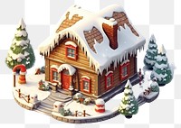 PNG Christmas architecture building cottage. 