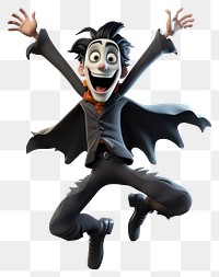 PNG Jumping smiling cartoon  