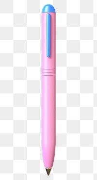 PNG Pen white background magenta pencil. 